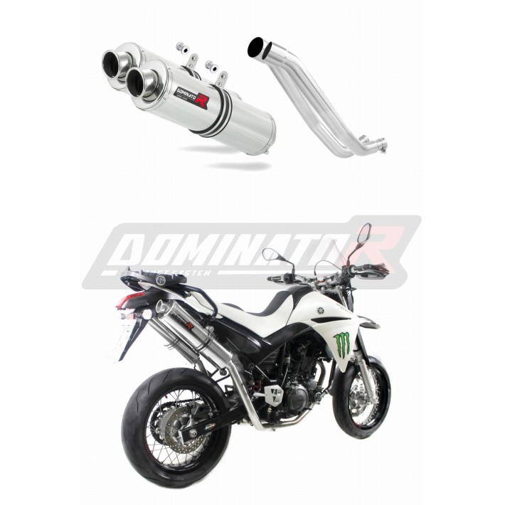 PONTEIRA DE ESCAPE DOMINATOR YAMAHA XT 660R - YA030DST
