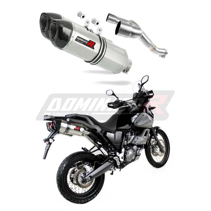 PONTEIRA DE ESCAPE DOMINATOR YAMAHA XT 660Z TENERE - YA033DFF