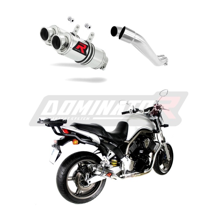 PONTEIRAS DE ESCAPE DOMINATOR YAMAHA BT 1100 BULLDOG - YA036DC