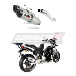 PONTEIRAS DE ESCAPE DOMINATOR YAMAHA BT 1100 BULLDOG - YA036DF