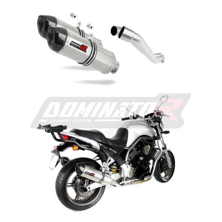 PONTEIRAS DE ESCAPE DOMINATOR YAMAHA BT 1100 BULLDOG - YA036DF