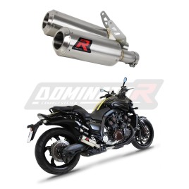 PONTEIRAS DE ESCAPE DOMINATOR YAMAHA V-MAX 1700 - YA044DC