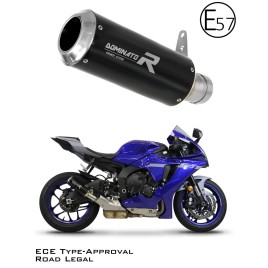PONTEIRA DE ESCAPE DOMINATOR YAMAHA YZF R1 - YA067DCBL-H