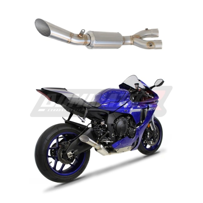 PONTEIRA DE ESCAPE DOMINATOR YAMAHA YZF R1 - YA067DDC
