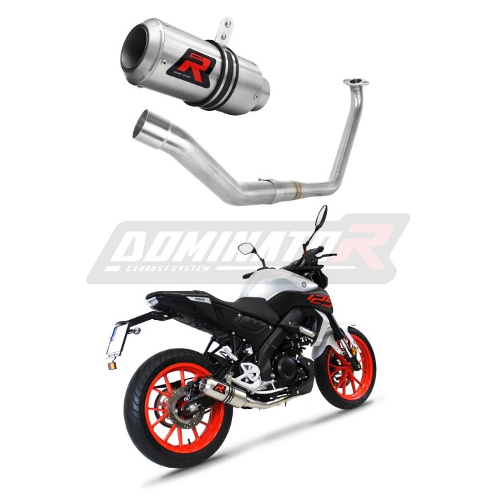 ESCAPE COMPLETO DOMINATOR YAMAHA MT-125 2020 - YA124DC