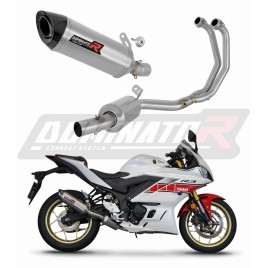 ESCAPE COMPLETO DOMINATOR YAMAHA YZF R3 - YA147DEXF