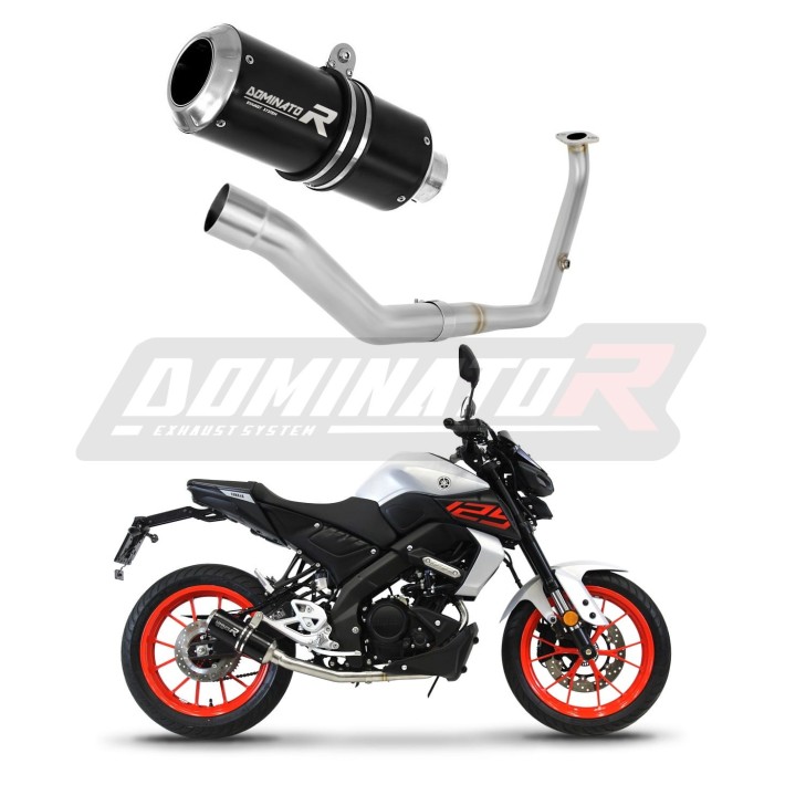 ESCAPE COMPLETO DOMINATOR YAMAHA MT-125 - YA151DCBL