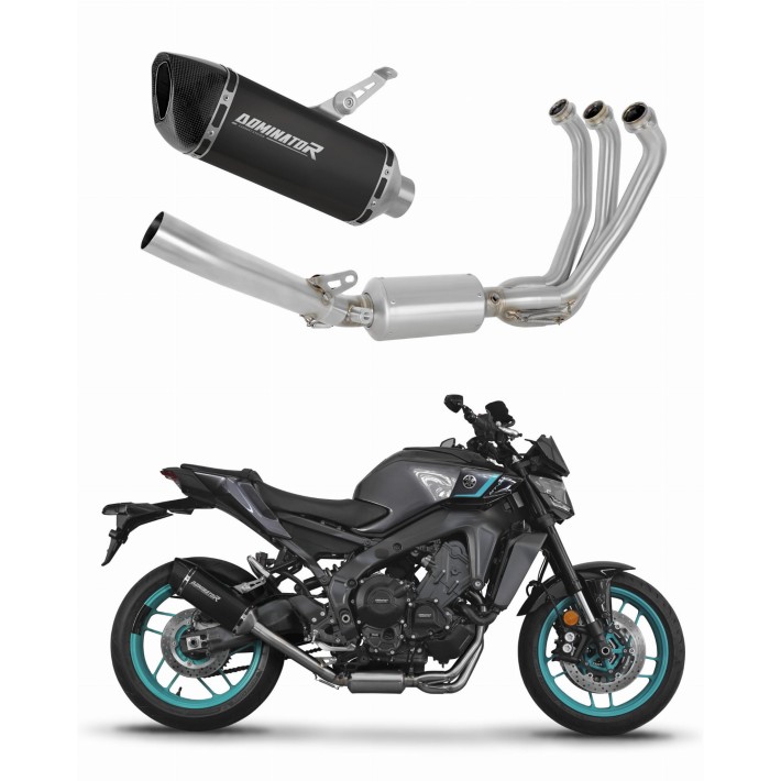 ESCAPE COMPLETO DOMINATOR YAMAHA MT-09 - YA163DFFSBL