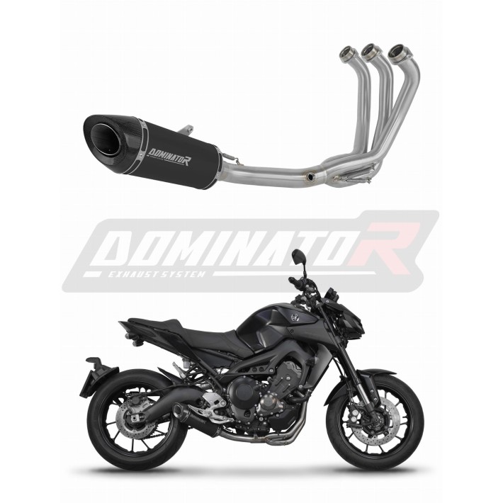 ESCAPE COMPLETO DOMINATOR YAMAHA MT-09 - YA164DFFSBL