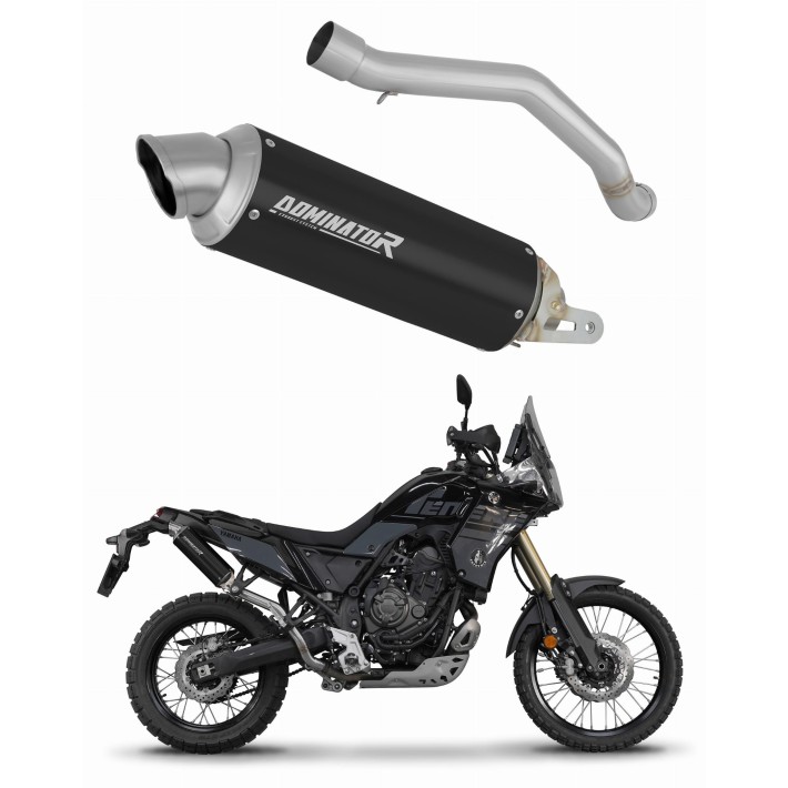 PONTEIRA DE ESCAPE DOMINATOR YAMAHA TENERE 700 - YA168DCF2BL