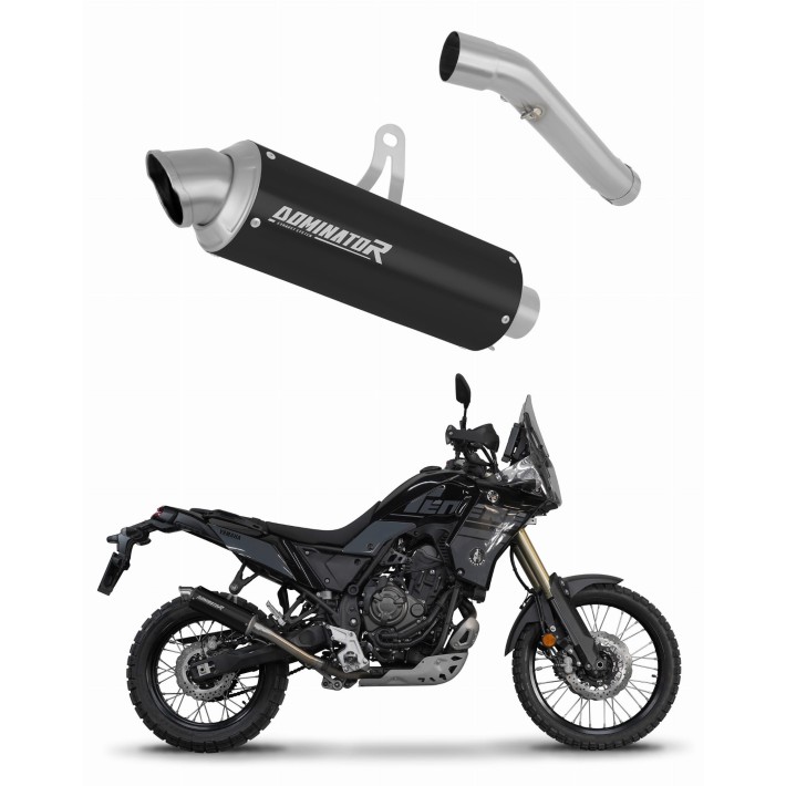 PONTEIRA DE ESCAPE DOMINATOR YAMAHA TENERE 700 - YA168DCFBL