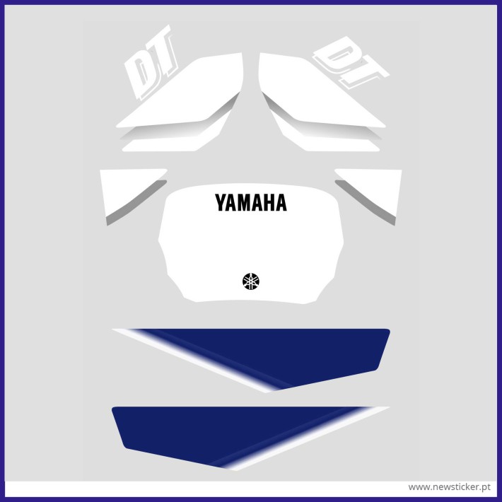 AUTOCOLANTE YAMAHA DT 50LC '2003 -BR/CZ