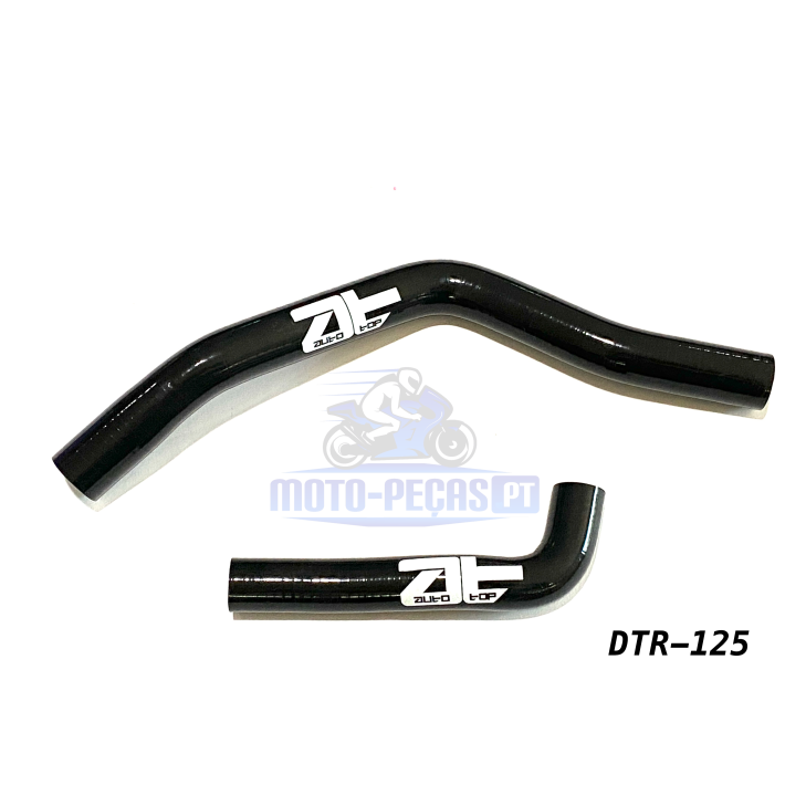 KIT TUBOS RADIADOR YAMAHA DT125R  AZUL - VERMELHO - PRETO