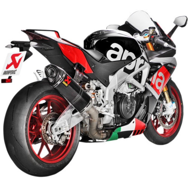Aprilia RSV4 1000RR e TUONO V4 linha completa Akrapovic