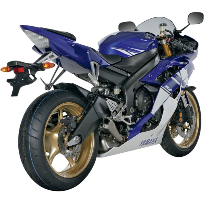 Ponteira de escape Yamaha Yzf R6 Akrapovic Slip-on Line Muffler Titanium Ref. SM-Y6SO6T