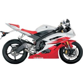 Ponteira de escape Yamaha Yzf R6 Akrapovic Slip-on Line Muffler Titanium Ref. SM-Y6SO6T
