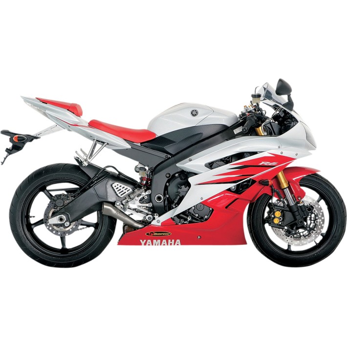 Ponteira de escape Yamaha Yzf R6 Akrapovic Slip-on Line Muffler Titanium Ref. SM-Y6SO6T