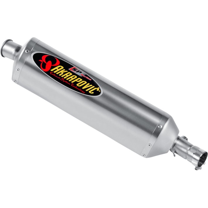 Ponteira de escape Kawasaki ER-6N ER-6F Akrapovic Slip-on Line Muffler Titanium