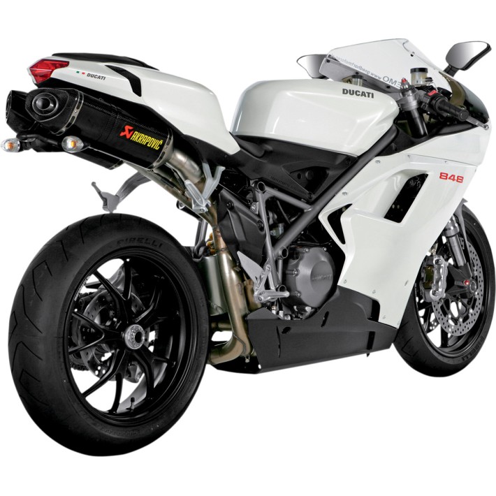 Ponteira de escape Ducati Panigale Akrapovic Slip-on Line Muffler Carbon Ref. S-D10SO3-ZC