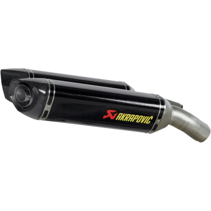 Ponteira de escape Ducati Panigale Akrapovic Slip-on Line Muffler Carbon Ref. S-D10SO3-ZC