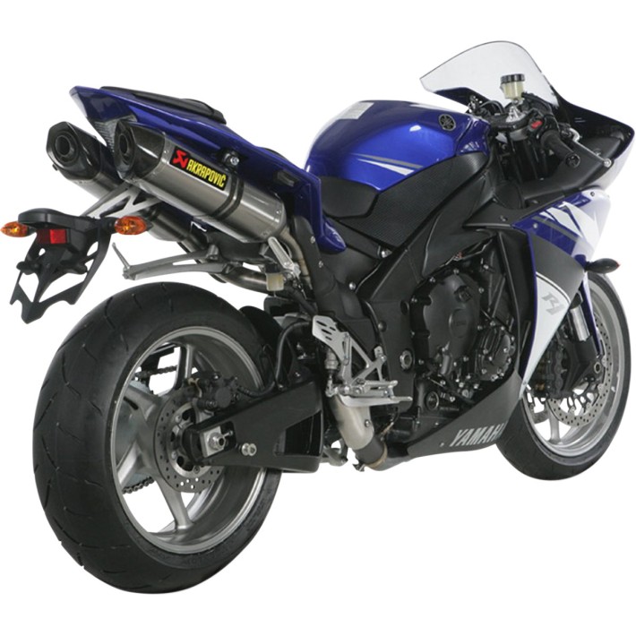 Ponteira de escape Akrapovic Slip-on Titanium Yfz R1 2009 ate 2014 Ref, S-Y10SO9-ZT