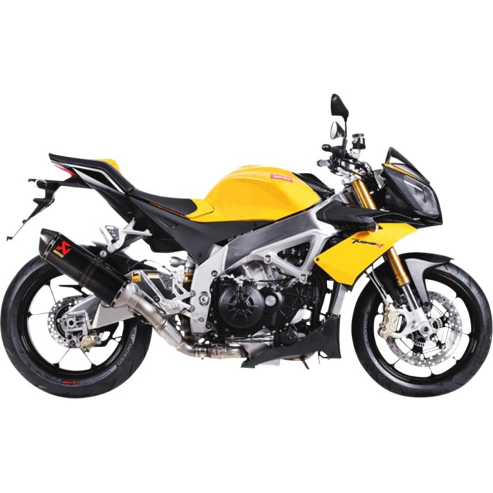 Ponteira de escape Akrapovic Slip-on Line Muffler Carbon Aprilia Rsv4 tuono v4 ref S-A10SO6-ZC