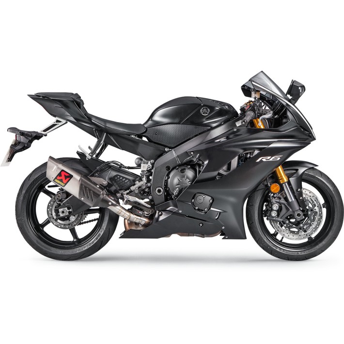 ponteira de escape AKRAPOVIC SLIP-ON LINE MUFFLER TITANIUM YAMAHA	YZF-R6 2017-2020 REF: S-Y6SO12-HAPT