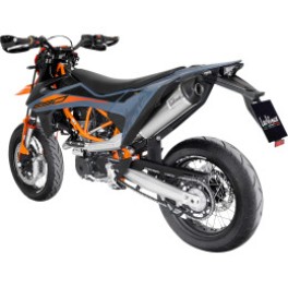 FULL EXHAUST SYSTEM LEOVINCE KTM ENDURO 690 R / SMC 690 R  - 14364E