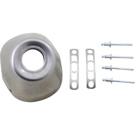 END CAP FMF POWERCORE 2.1 STAINLESS STEEL - 020520