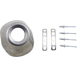 END CAP FMF POWERCOR 2.1 STAINLESS STEEL 1.375´´ - 020521