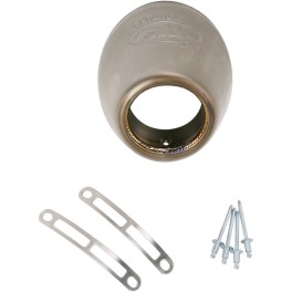 END CAP FMF FACTORY 4.1 TITANIUM CONE - 040637