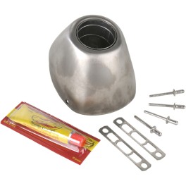 END CAP FMF FACTORY 4.1 RCT TITANIUM - 040642