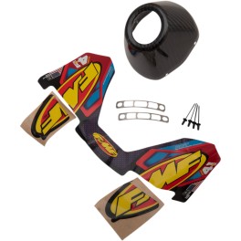 END CAP RIGHT FMF FACTORY 4.1 CARBON HONDA CRF 250 / 450 - 040687