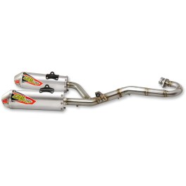 EXHAUST SYSTEM PRO CIRCUIT T-6 DUAL HONDA CRF 450R - 0111545G2