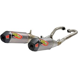 EXHAUST SYSTEM PRO CIRCUIT T-6 EURO DUAL HONDA CRF 250R - 0111825H2