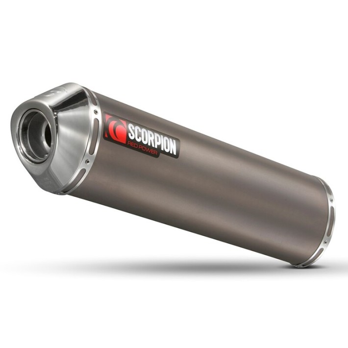 ESCAPE SCORPION FACTORY SUZUKY GSX-R HAYABUSA 1300 (99-07) TITANIO/INOX OVAL ESCAPE SCORPION FACTORY SUZUKY GSX-R HAYABUSA 1300 (99-07) TITANIO/INOX OVAL