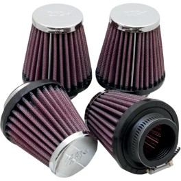 Filtro de ar desportivo K&N SET (4) ROUND TAPERED SUZUKI/KAWASAKI/HONDA RC-2314