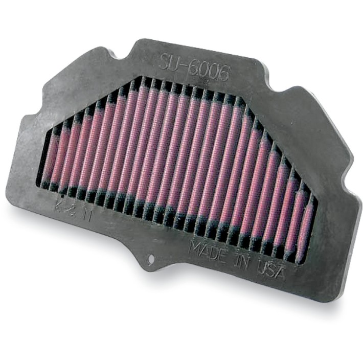 Filtro de ar desportivo K&N SUBSTITUIÇÃO DO FILTRO DE AR SUZUKI GSR600/750 SU-6006