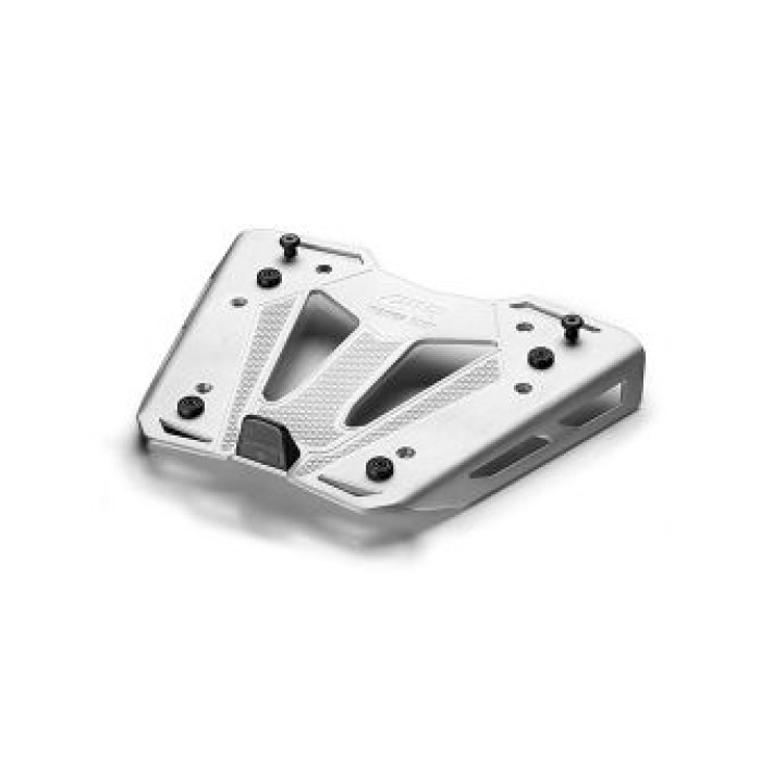 BASE PARA TOP CASE GIVI MONOKEY P/ FZ E SR COR ALUMINIO - 114M8A
