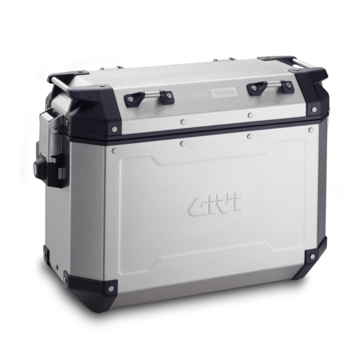 MALA LATERAL GIVI TREKKER OUTBACK 37L DIREITA ALUMINIO - 114OBKN37AR