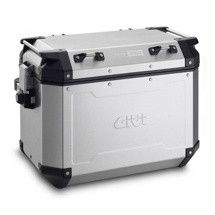 MALA LATERAL GIVI TREKKER OUTBACK 48L ESQUERDA ALUMINIO - 114OBKN48AL