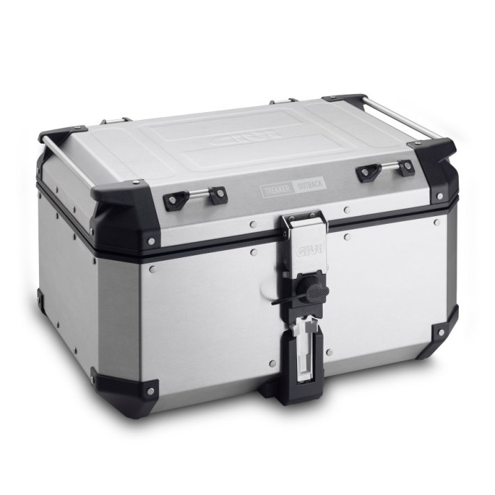 TOP CASE GIVI TREKKER OUTBACK 58L - ALUMINIO - 114OBKN58A