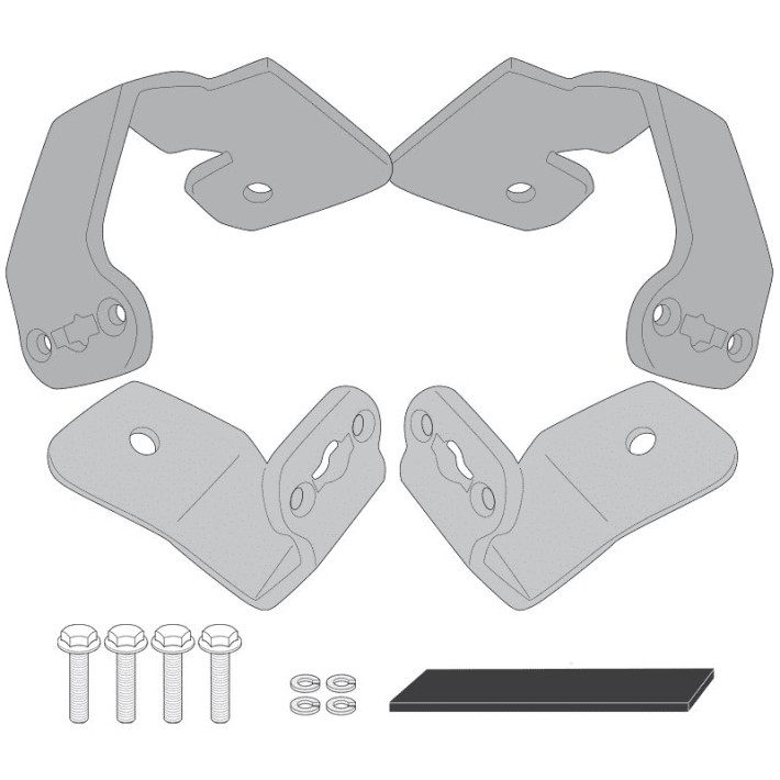SUPORTE MALAS GIVI PARA MONTAGEM DE PLX1192 - 1192KIT
