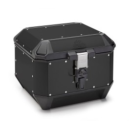 TOP CASE GIVI TREKKER ALASKA 44LT ALUMINIO PRETO - ALA44B