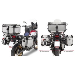 SUPORTE MALAS LATERAIS GIVI OUTBACK HONDA AFRICA TWIN - PL1144CAM