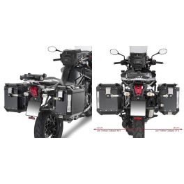 SUPORTE GIVI MALA LATERAL OUTBACK TRIUMPH 1200 - PL6408CAM