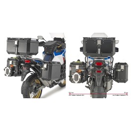 SUPORTE MALAS LATERAIS GIVI OUTBACK HONDA CRF1100L - PLO1178CAM