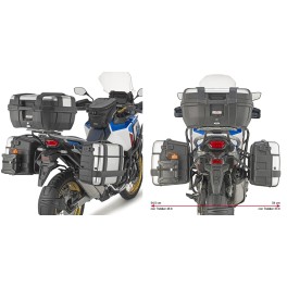 SUPORTE MALAS LATERAIS GIVI MONOKEY HONDA CRF1100L AT ADV. SPORT - PLO1178MK