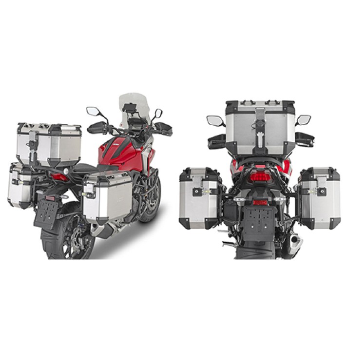 SUPORTE MALAS LATERAIS GIVI OUTBACK GIVI P/ HONDA NC750X - PLO1192CAM