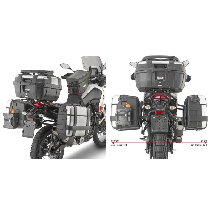 SUPORTE GIVI MALA LATERAL MONOKEY YAMAHA TENERE 700 - PLO2145MK